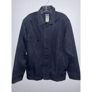 Patagonia Organic Cotton Men's M Work Shacket Jacket Shirt Button Up Pockets